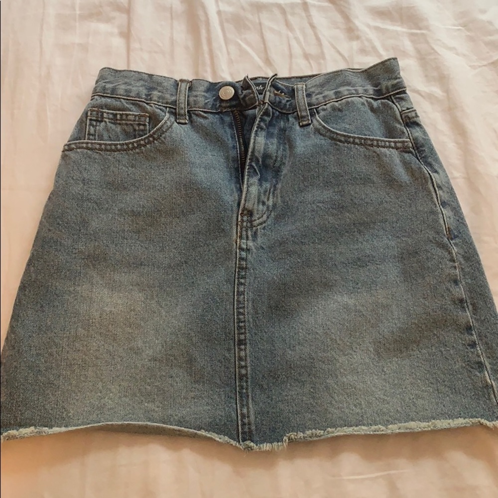 Short Denim Skirt